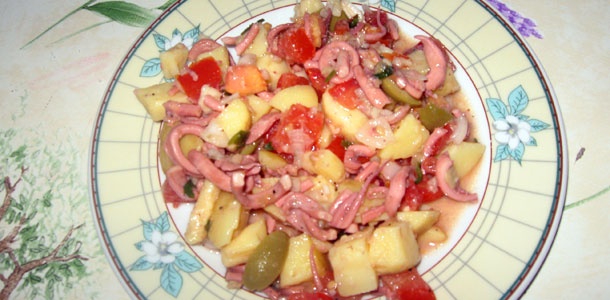 Salata od liganja i krumpira